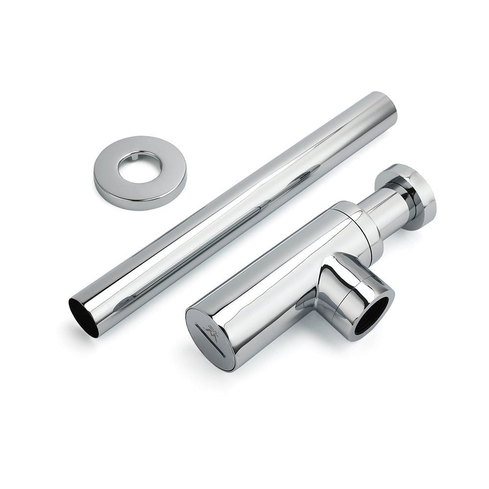 Watermark Adjustable 32mm Wall Bottle Trap Basin Sink Vanity Waste Drain Brass - Furniture > Bathroom > Shower Heads & Screens - Rivercity House & Home Co. (ABN 18 642 972 209) - Affordable Modern Furniture Australia