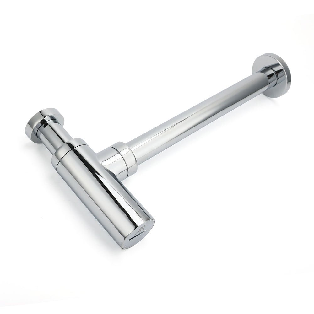 Watermark Adjustable 32mm Wall Bottle Trap Basin Sink Vanity Waste Drain Brass - Furniture > Bathroom > Shower Heads & Screens - Rivercity House & Home Co. (ABN 18 642 972 209) - Affordable Modern Furniture Australia