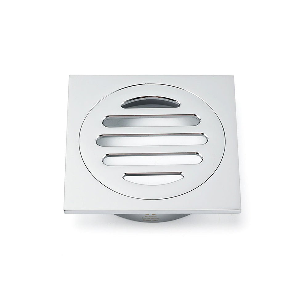 Watermark Stainless Steel 85x85mm Small Square Shower Grate Floor Drain 72mm Outlet - Furniture > Bathroom > Shower Heads & Screens - Rivercity House & Home Co. (ABN 18 642 972 209) - Affordable Modern Furniture Australia