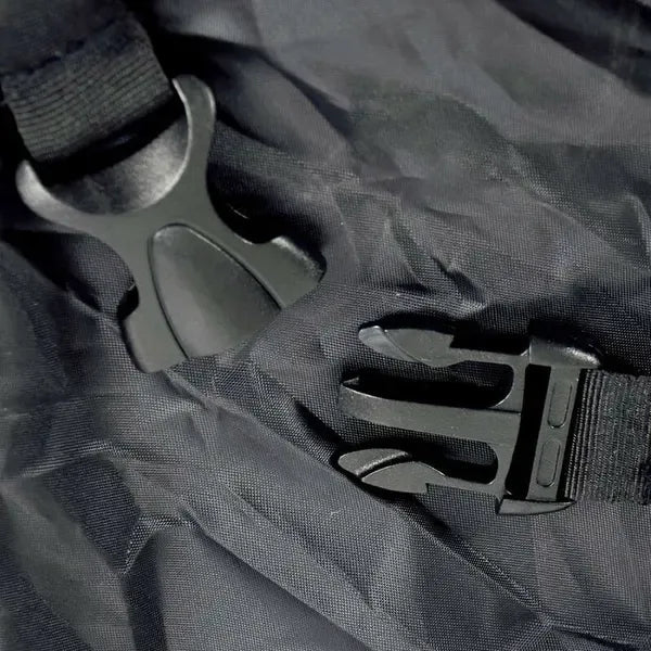 Waterproof 2-Bike Cover 210D Oxford with PU Coating and UV Protection for Mountain, Electric & City Bikes - Black and Silver - Sports & Fitness > Bikes & Accessories > Bicycle Bags - Rivercity House & Home Co. (ABN 18 642 972 209) - Affordable Modern Furniture Australia