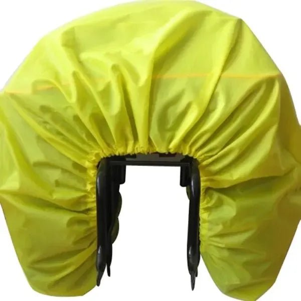 Waterproof Bicycle Rear Seat Rain Cover with Protective Hood for Bags and Backpacks - Yellow - Sports & Fitness > Bikes & Accessories > Bicycle Bags - Rivercity House & Home Co. (ABN 18 642 972 209) - Affordable Modern Furniture Australia