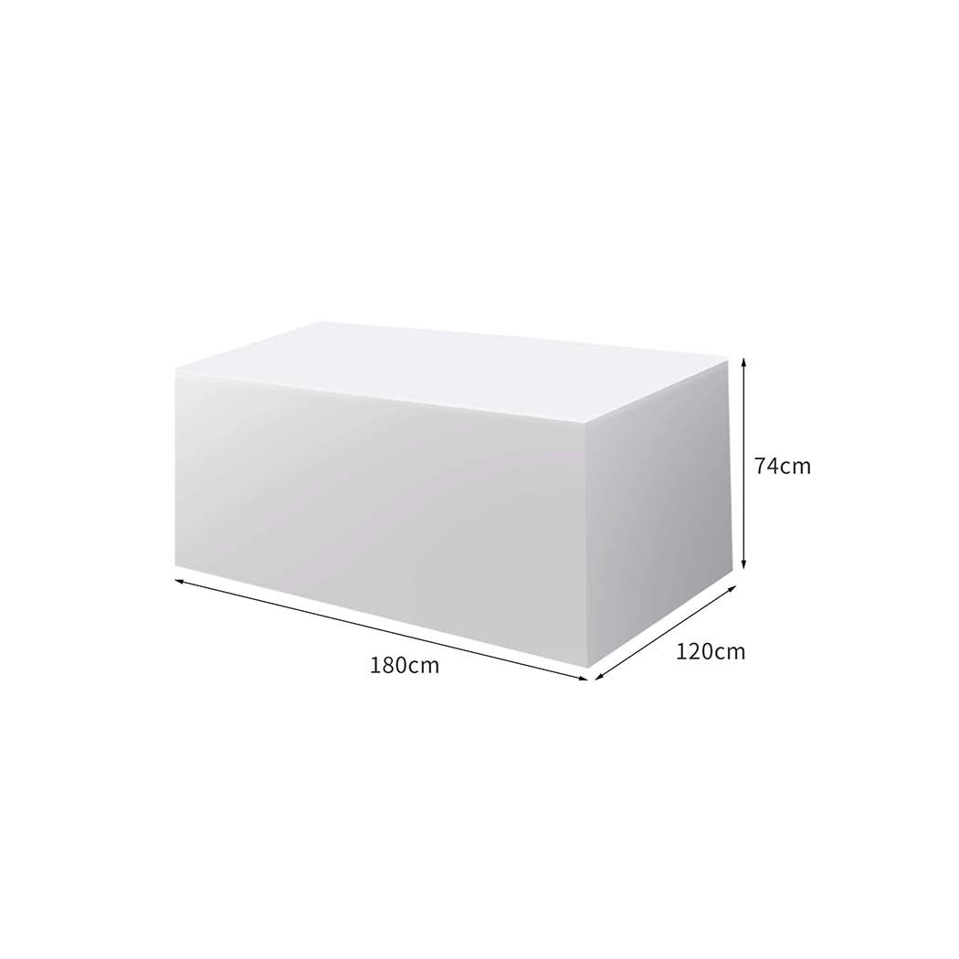 Waterproof Outdoor Furniture Cover 180CM - Silver - Rivercity House & Home Co. (ABN 18 642 972 209) - Affordable Modern Furniture Australia