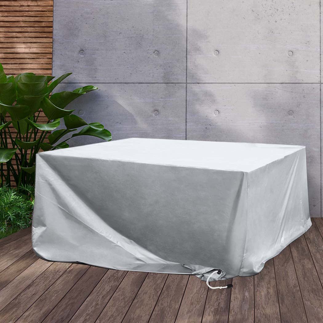 Waterproof Outdoor Furniture Cover 180CM - Silver - Rivercity House & Home Co. (ABN 18 642 972 209) - Affordable Modern Furniture Australia