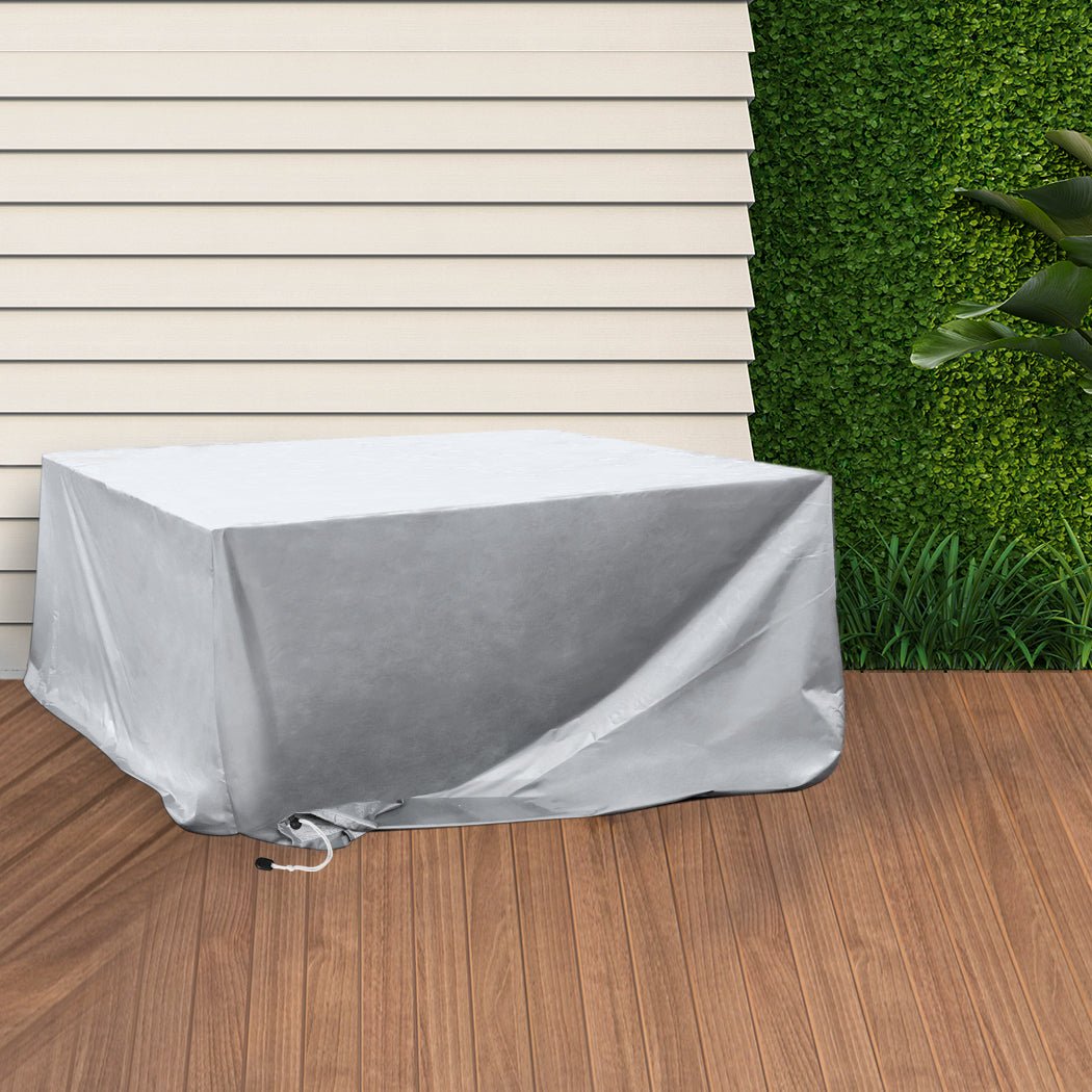 Waterproof Outdoor Furniture Cover 180CM - Silver - Rivercity House & Home Co. (ABN 18 642 972 209) - Affordable Modern Furniture Australia