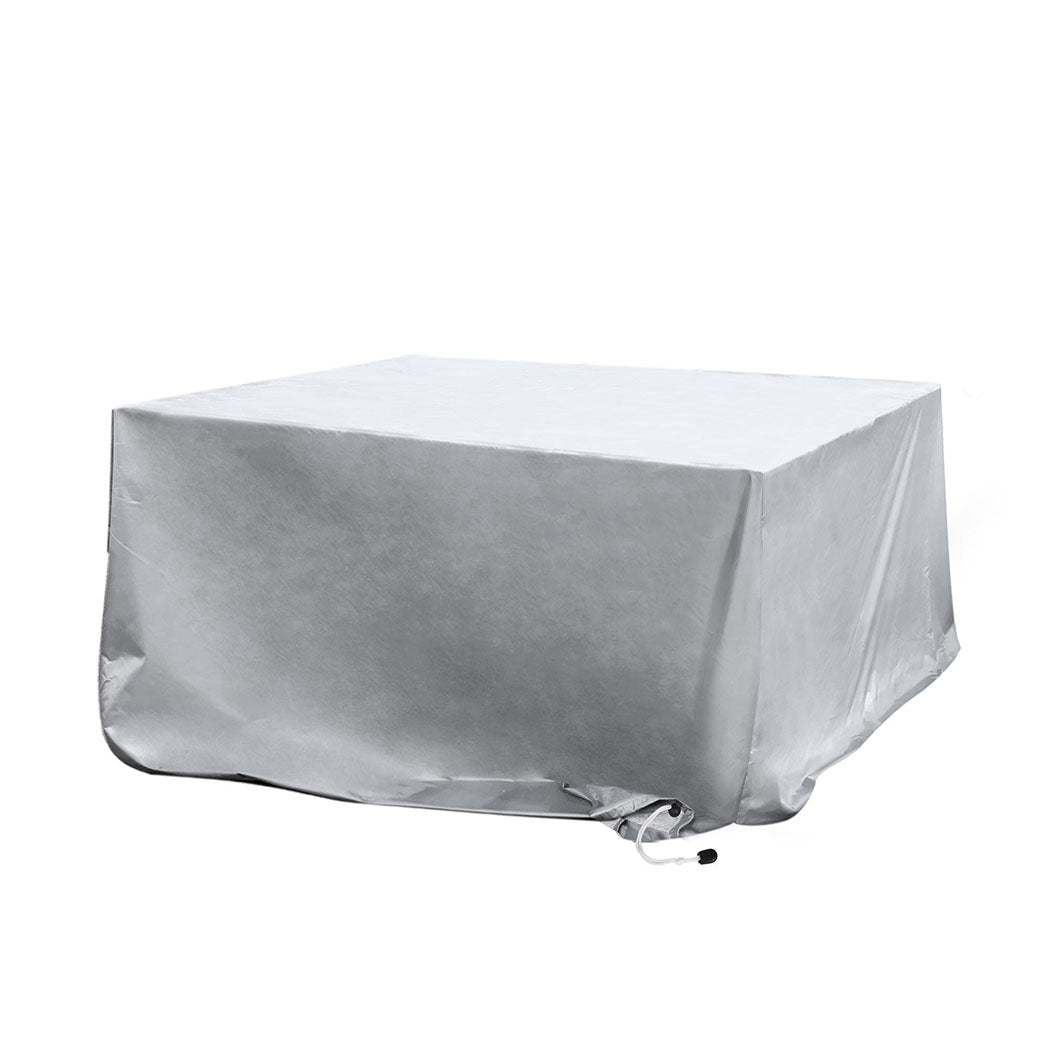 Waterproof Outdoor Furniture Cover 30cm Extension - Silver - Rivercity House & Home Co. (ABN 18 642 972 209) - Affordable Modern Furniture Australia