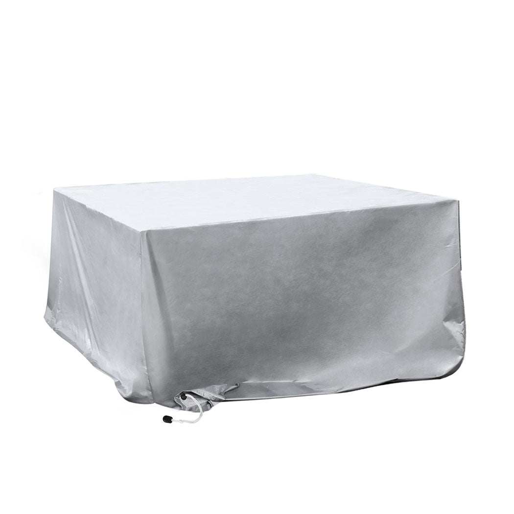 Waterproof Outdoor Furniture Cover 30cm Extension - Silver - Rivercity House & Home Co. (ABN 18 642 972 209) - Affordable Modern Furniture Australia