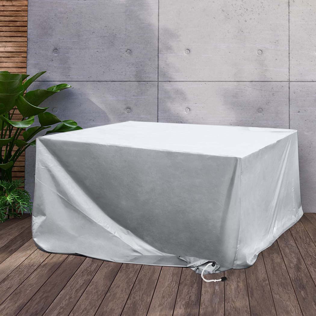 Waterproof Outdoor Furniture Cover 30cm Extension - Silver - Rivercity House & Home Co. (ABN 18 642 972 209) - Affordable Modern Furniture Australia