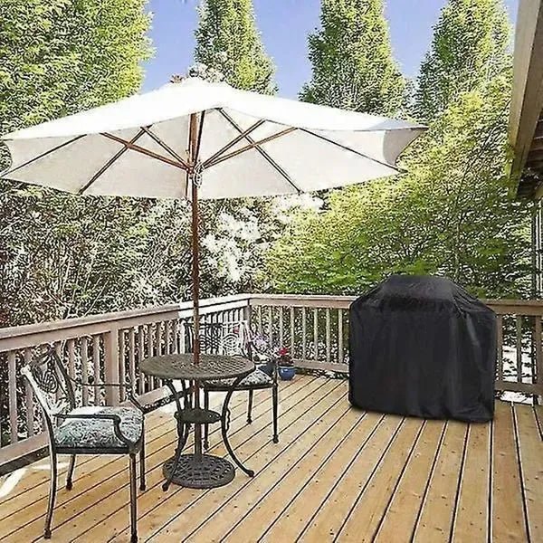 Waterproof Oxford Fabric Outdoor BBQ Grill Cover 170 x 61 x 117 cm - Black - Home & Garden > BBQ > BBQs & Accessories - Rivercity House & Home Co. (ABN 18 642 972 209) - Affordable Modern Furniture Australia