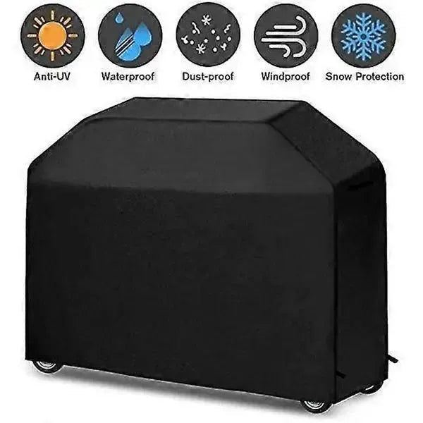 Waterproof Oxford Fabric Outdoor BBQ Grill Cover 170 x 61 x 117 cm - Black - Home & Garden > BBQ > BBQs & Accessories - Rivercity House & Home Co. (ABN 18 642 972 209) - Affordable Modern Furniture Australia