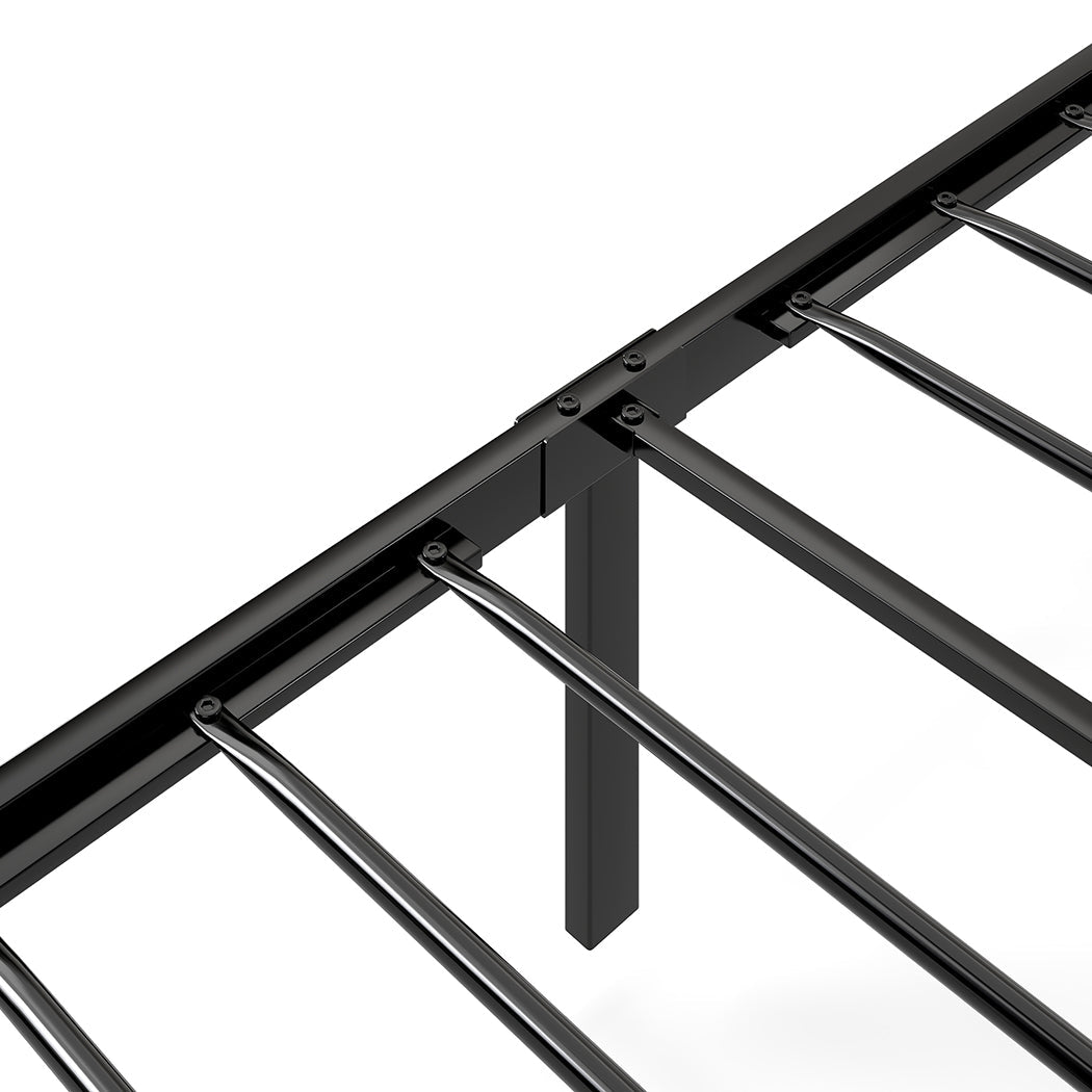 Waverton Single Storage Bed with LED Headboard – Black - Rivercity House & Home Co. (ABN 18 642 972 209) - Affordable Modern Furniture Australia