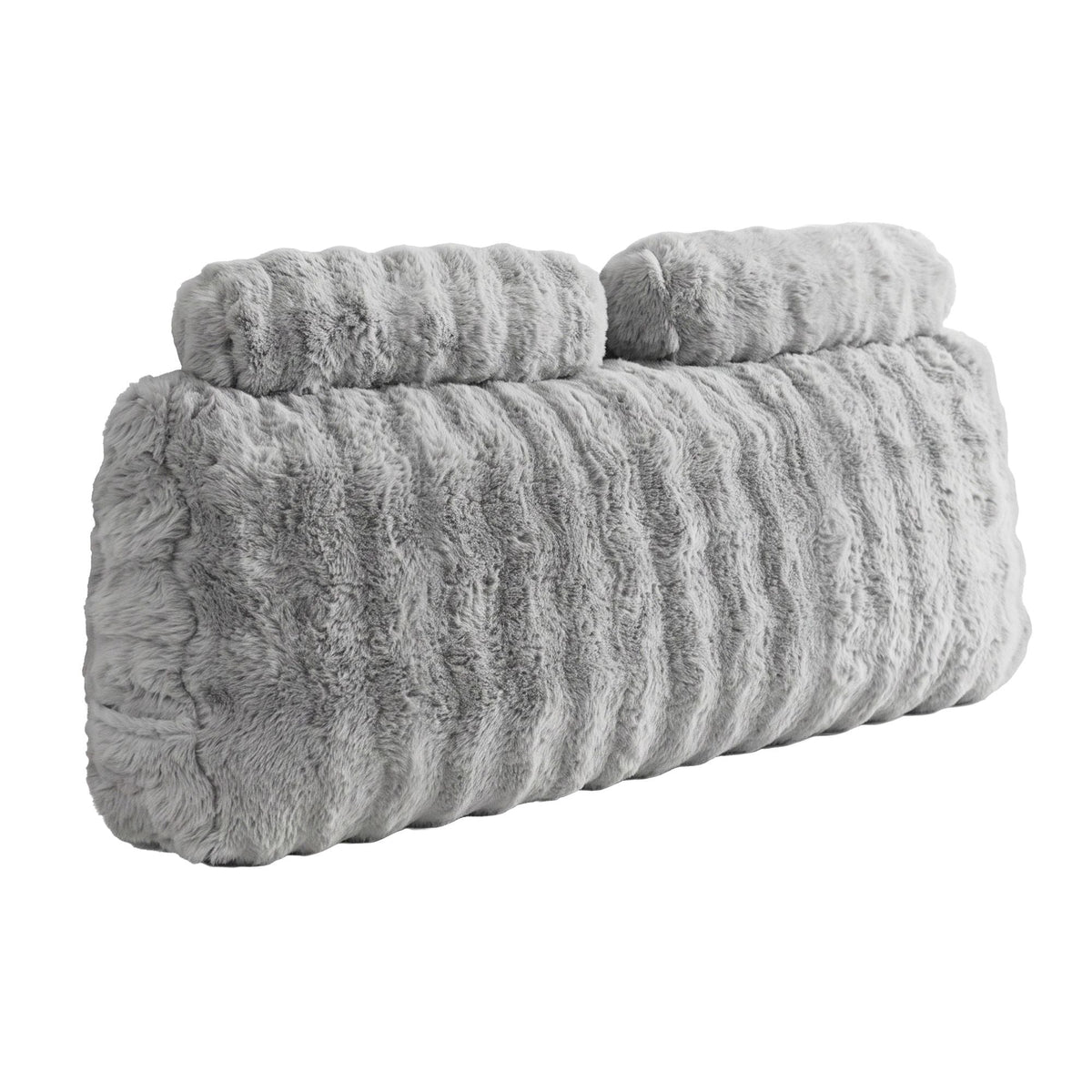 Wedge Pillow Headboard Double with Easy Wash Zipper Cover, Anti-Flat Foam & Dual Pockets - Home & Garden > Bedding > Pillows - Rivercity House & Home Co. (ABN 18 642 972 209) - Affordable Modern Furniture Australia