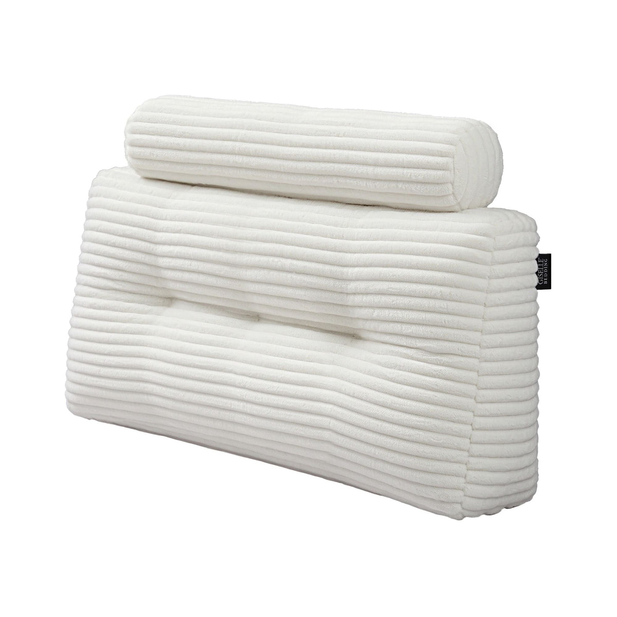 Wedge Pillow Headboard King Single with Non-Flattening Shredded Foam Core and Side Pockets - Home & Garden > Bedding > Pillows - Rivercity House & Home Co. (ABN 18 642 972 209) - Affordable Modern Furniture Australia