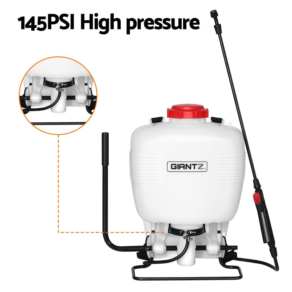 Weed Sprayer 15L Knapsack Backpack Plastic - Home & Garden > Garden Tools - Rivercity House & Home Co. (ABN 18 642 972 209) - Affordable Modern Furniture Australia