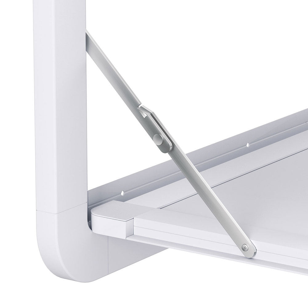 Weisshorn Caravan Table 800 x 450mm Folding Lockable White - Outdoor > Others - Rivercity House & Home Co. (ABN 18 642 972 209) - Affordable Modern Furniture Australia