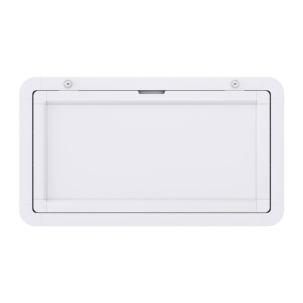 Weisshorn Caravan Table 800 x 450mm Folding Lockable White - Outdoor > Others - Rivercity House & Home Co. (ABN 18 642 972 209) - Affordable Modern Furniture Australia