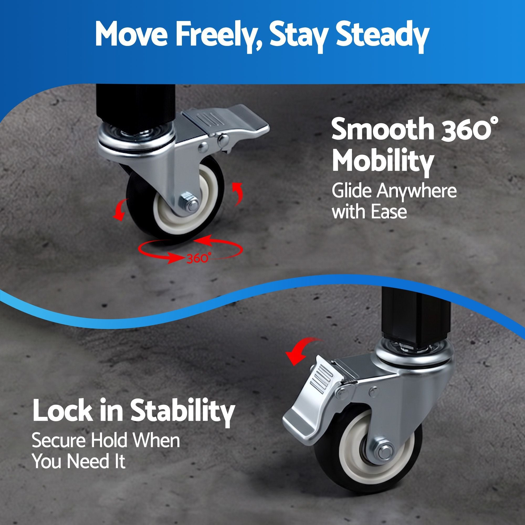 Welding Table Cart with Tool Storage 130KG Capacity Mobile Workstation - Tools > Tools Storage > Utility Trolleys - Rivercity House & Home Co. (ABN 18 642 972 209) - Affordable Modern Furniture Australia