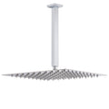 16" Rainfall Shower Head with 300mm Ceiling Dropper Extension Arm - Chrome
