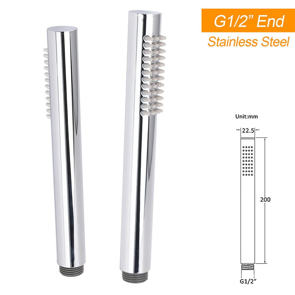 WELS 2 In 1 Shower Head Set Sliding Rail 3 Mode Handheld Arm 10" Round Chrome - Furniture > Bathroom > Shower Heads & Screens - Rivercity House & Home Co. (ABN 18 642 972 209) - Affordable Modern Furniture Australia