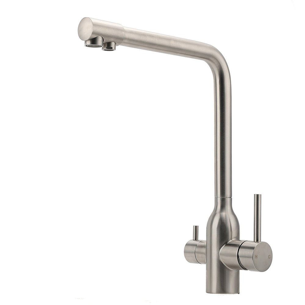 WELS 3 Function Kitchen Sink 360° Swivel Mixer Tap Clean Pure Drink Water Faucet - Furniture > Bathroom > Shower Heads & Screens - Rivercity House & Home Co. (ABN 18 642 972 209) - Affordable Modern Furniture Australia