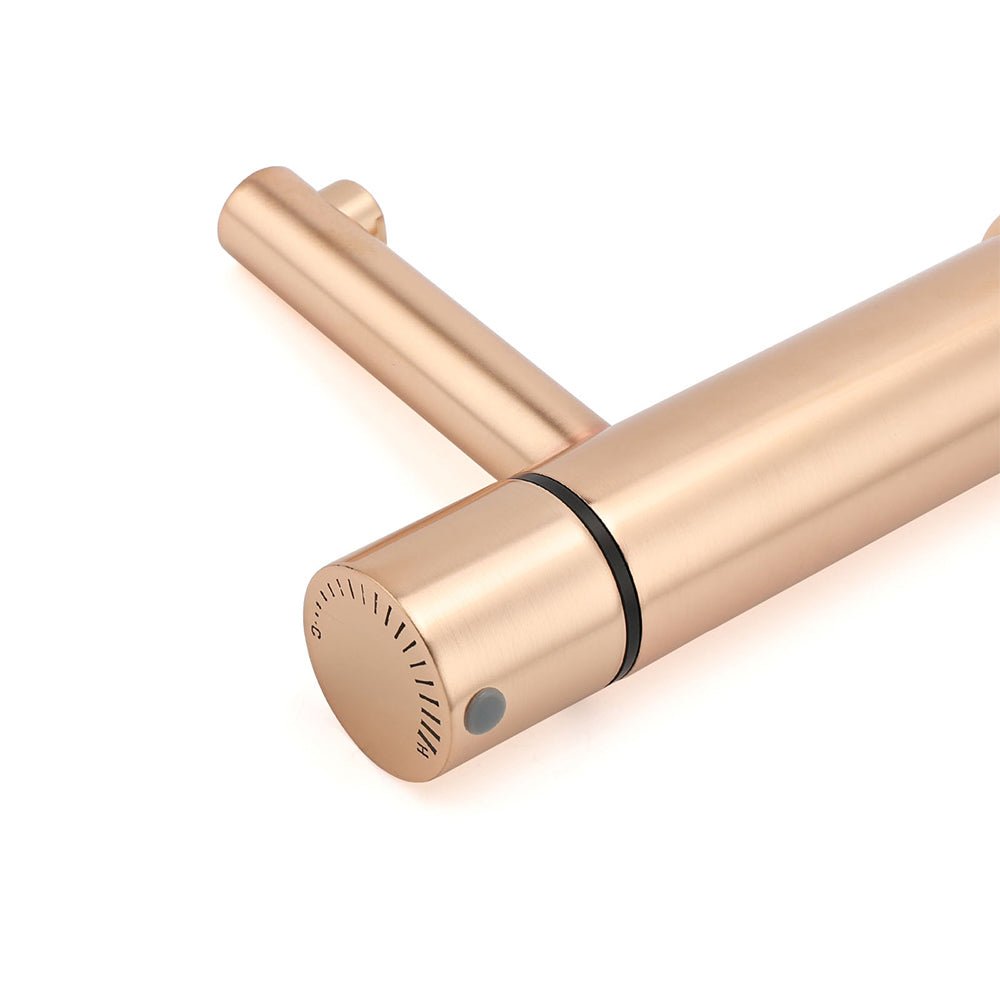 WELS 6L/min Rose Gold Basin Mixer Vanity Sink Bubble Faucet Tap Washing Laundry - Furniture > Bathroom > Shower Heads & Screens - Rivercity House & Home Co. (ABN 18 642 972 209) - Affordable Modern Furniture Australia