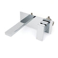 7.5L/min Wall Mounted Basin Mixer with Spout Outlet - Chrome