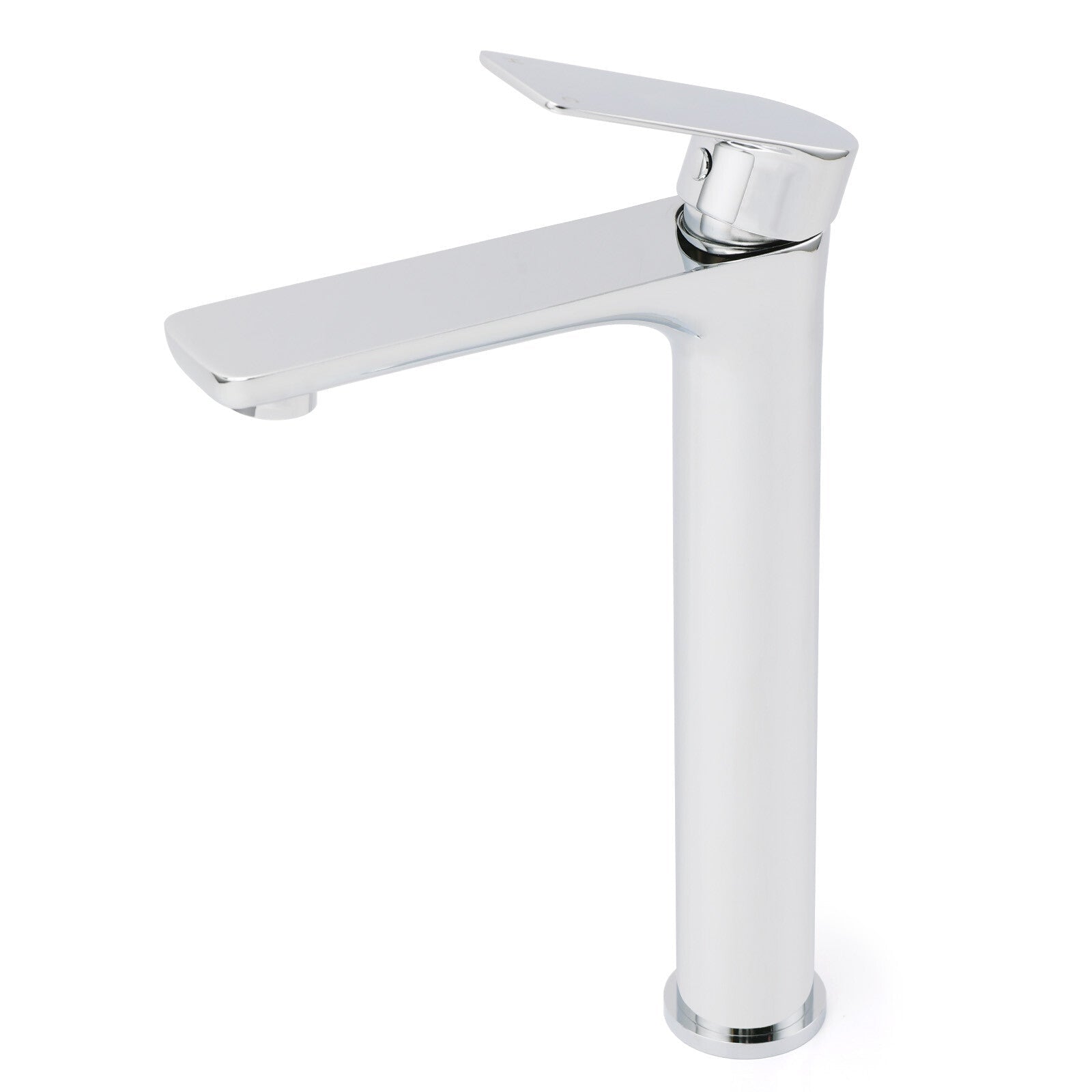 WELS Bathroom Chrome Round Tall Basin Mixer Vanity Faucet Laundry Counter Tap - Furniture > Bathroom > Shower Heads & Screens - Rivercity House & Home Co. (ABN 18 642 972 209) - Affordable Modern Furniture Australia
