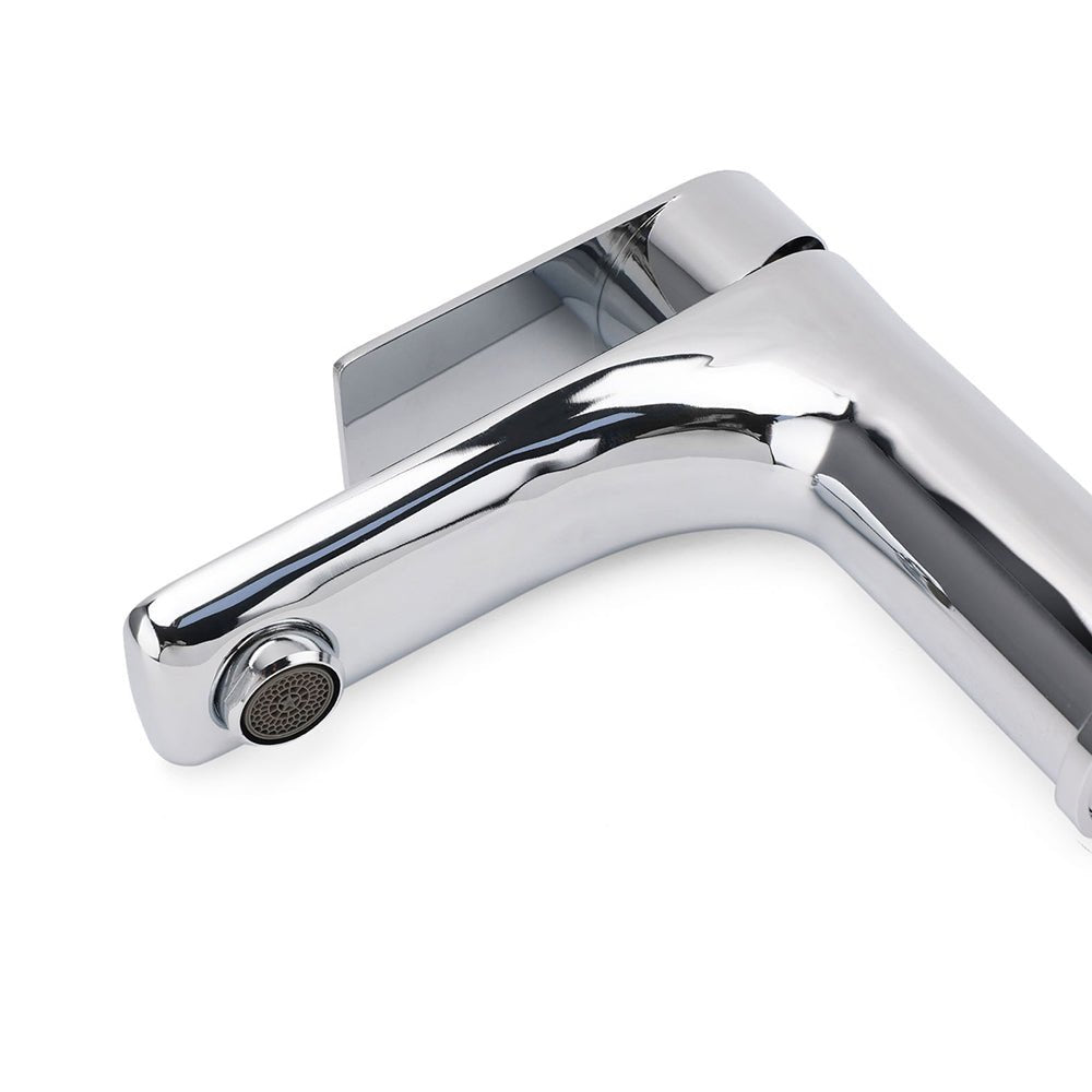 WELS Bathroom Vanity Kitchen Laundry Round Chrome Basin Mixer Sink Faucet Tap - Furniture > Bathroom > Shower Heads & Screens - Rivercity House & Home Co. (ABN 18 642 972 209) - Affordable Modern Furniture Australia