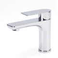 Round Chrome Basin Mixer Faucet for Bathroom Vanity, Kitchen & Laundry - Chrome
