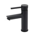 7.5L/min Round Basin Mixer Tap Set for Kitchen & Laundry - Black