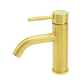 Kitchen Laundry Round Basin Mixer Faucet Tapware - Brushed Gold
