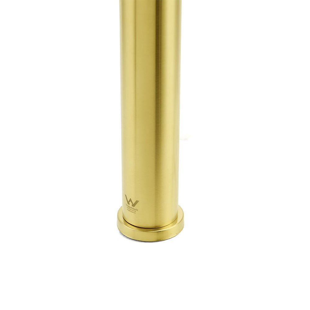 WELS Brushed Gold Tall Kitchen Laundry Basin Mixer Vanity Sink Faucet Tap Bath - Furniture > Bathroom > Shower Heads & Screens - Rivercity House & Home Co. (ABN 18 642 972 209) - Affordable Modern Furniture Australia