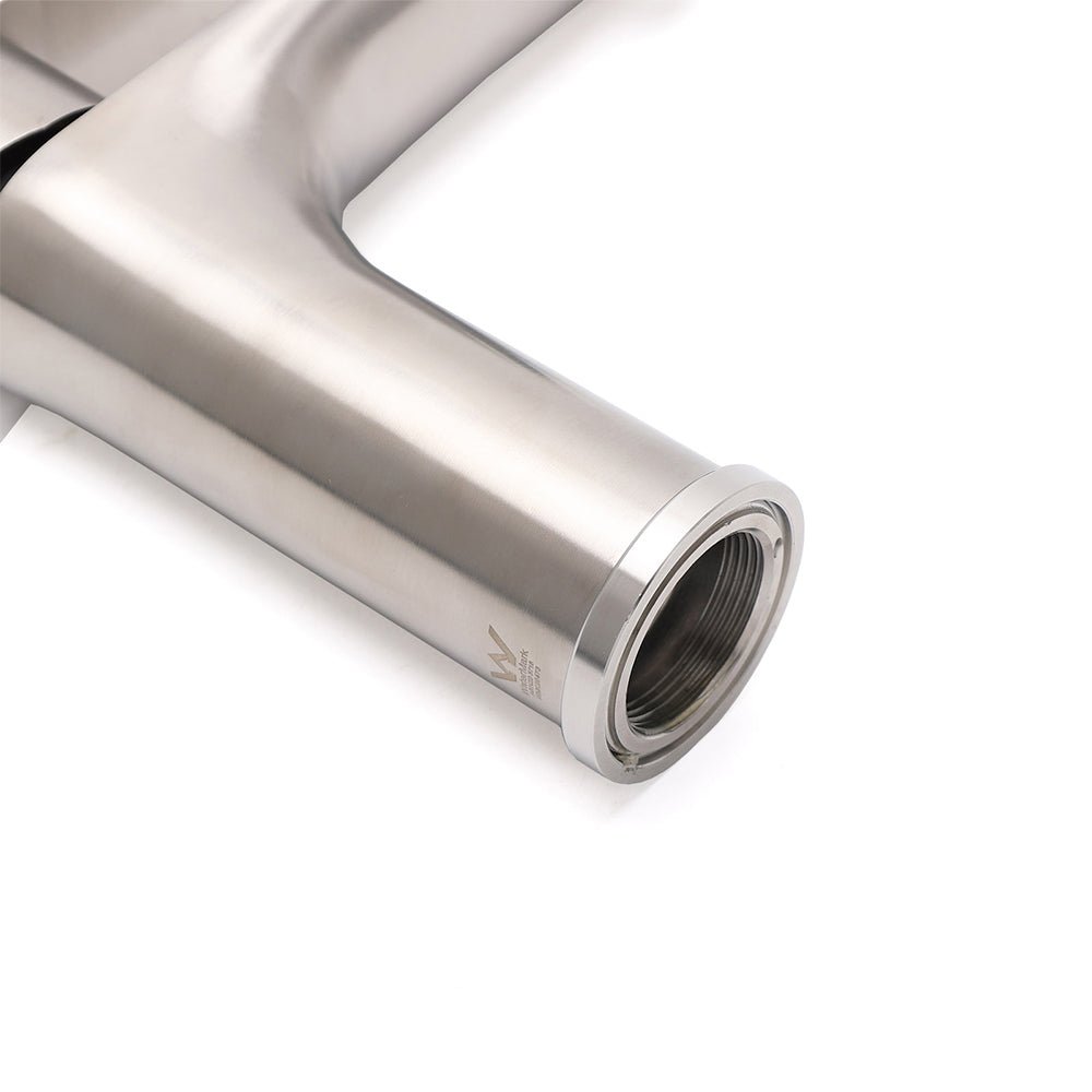 WELS Brushed Nickel Kitchen Laundry Round Basin Mixer Vanity Sink Faucet Tap Set - Furniture > Bathroom > Shower Heads & Screens - Rivercity House & Home Co. (ABN 18 642 972 209) - Affordable Modern Furniture Australia