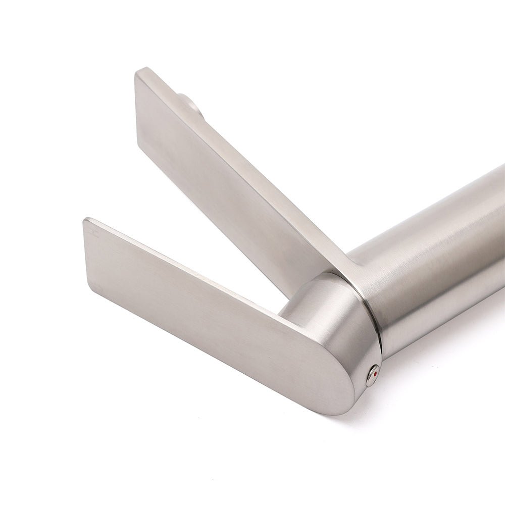 WELS Brushed Nickel Laundry Standard Basin Mixer Vanity Sink Faucet Spout Tap - Furniture > Bathroom > Shower Heads & Screens - Rivercity House & Home Co. (ABN 18 642 972 209) - Affordable Modern Furniture Australia
