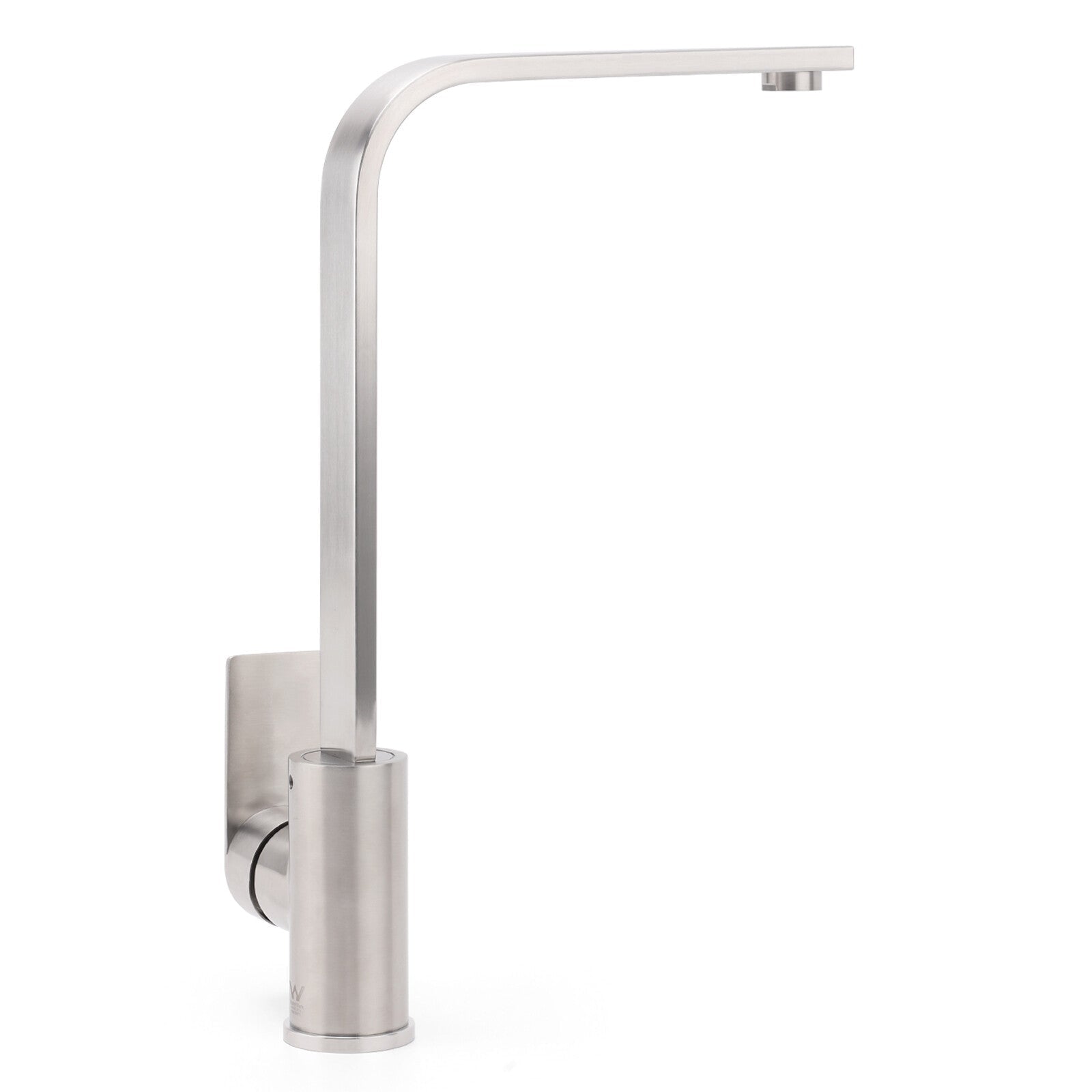 WELS Brushed Nickel Square Kitchen Sink Laundry Mixer 360º Swivel Faucet Tapware - Furniture > Bathroom > Shower Heads & Screens - Rivercity House & Home Co. (ABN 18 642 972 209) - Affordable Modern Furniture Australia
