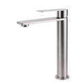 Tall Brushed Nickel Basin Mixer Sink Faucet 304SUS Laundry Tap - Brushed Nickel