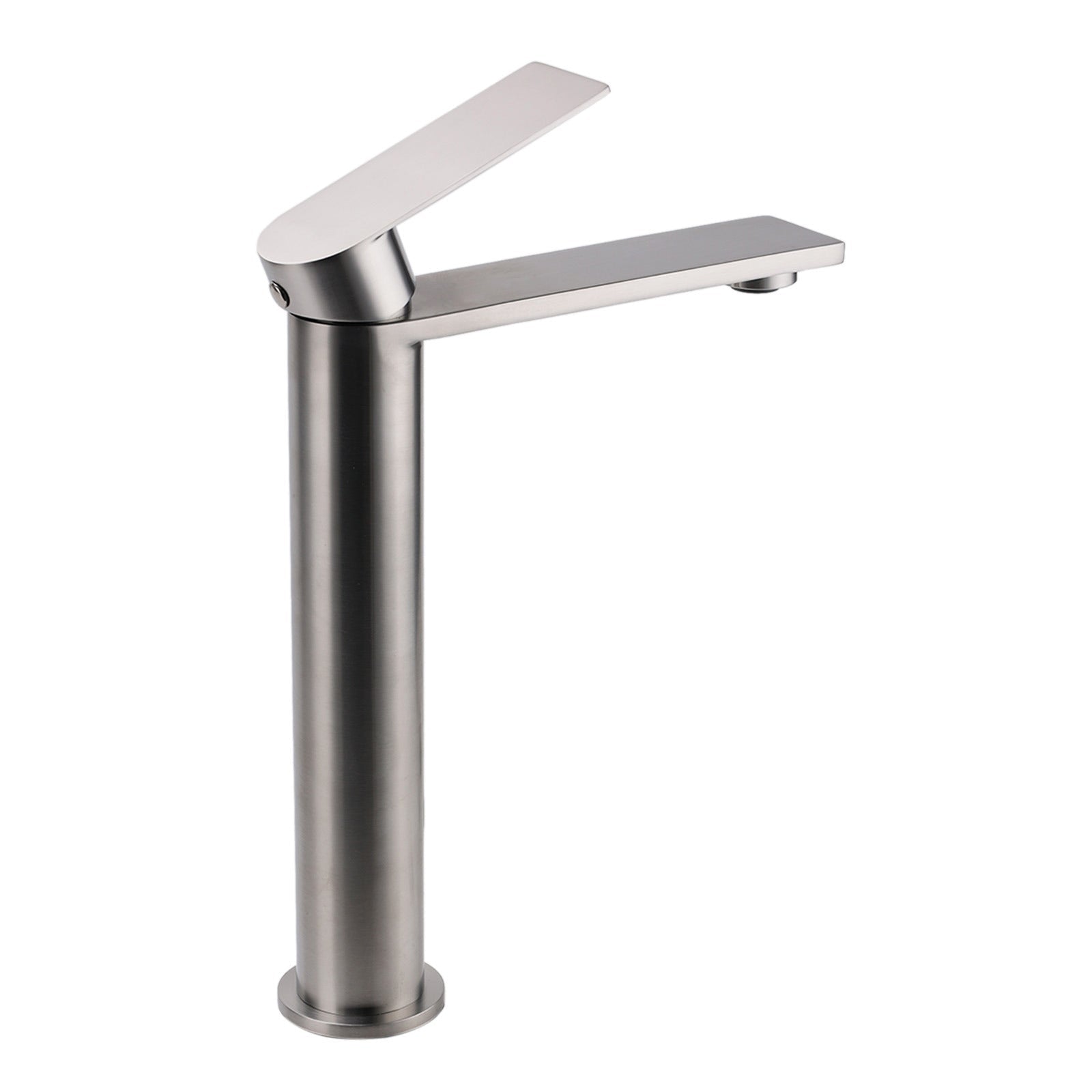 WELS Brushed Nickel Tall Basin Mixer Vanity Sink Faucet Spout 304SUS Laundry Tap - Furniture > Bathroom > Shower Heads & Screens - Rivercity House & Home Co. (ABN 18 642 972 209) - Affordable Modern Furniture Australia