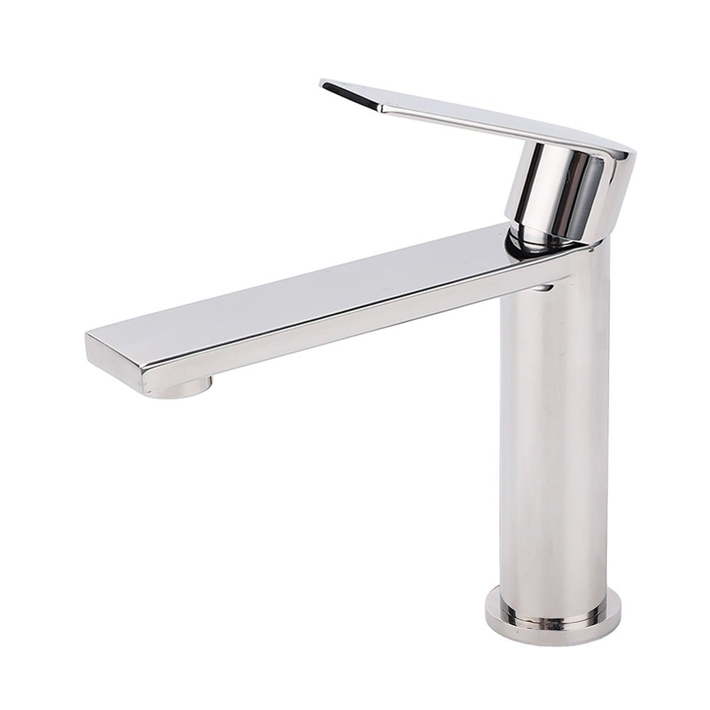 WELS Chrome Short Basin Mixer Vanity Sink Faucet Kitchen Laundry Spout Tap Set - Furniture > Bathroom > Shower Heads & Screens - Rivercity House & Home Co. (ABN 18 642 972 209) - Affordable Modern Furniture Australia