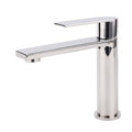 Chrome Short Basin Mixer Faucet with Kitchen Laundry Spout Tap Set - Polished Chrome