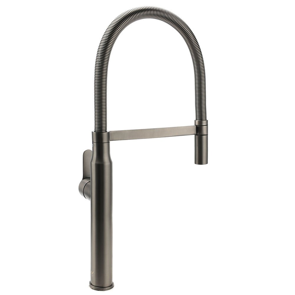 WELS Gun Metal Stainless Steel Pull Out Swivel Kitchen Mixer Sink Tap Spout Faucet - Furniture > Bathroom > Shower Heads & Screens - Rivercity House & Home Co. (ABN 18 642 972 209) - Affordable Modern Furniture Australia