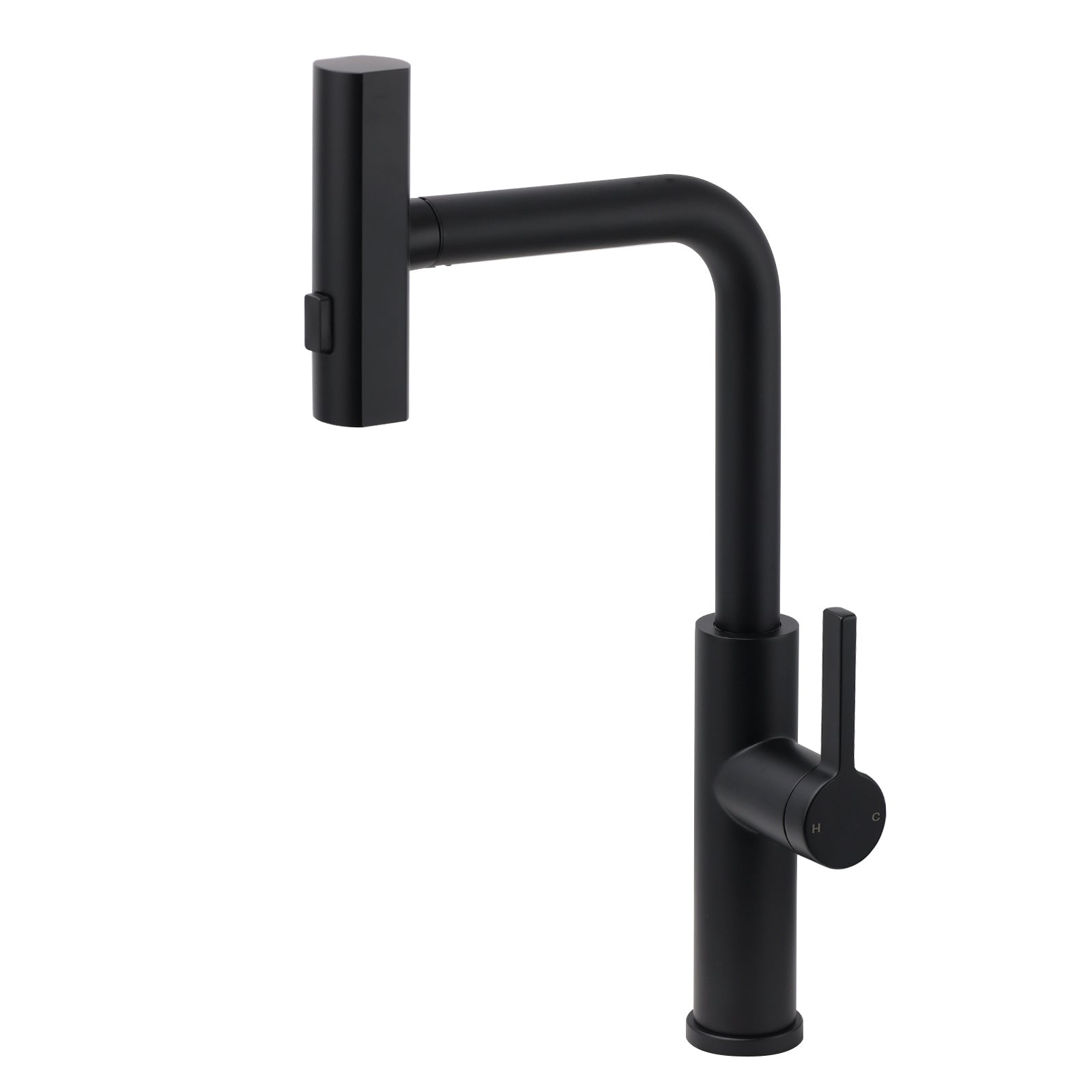 WELS Matte Black 3 - Mode Spray Pull Out Kitchen Mixer Sink Laundry Faucet Tapware - Furniture > Bathroom > Shower Heads & Screens - Rivercity House & Home Co. (ABN 18 642 972 209) - Affordable Modern Furniture Australia