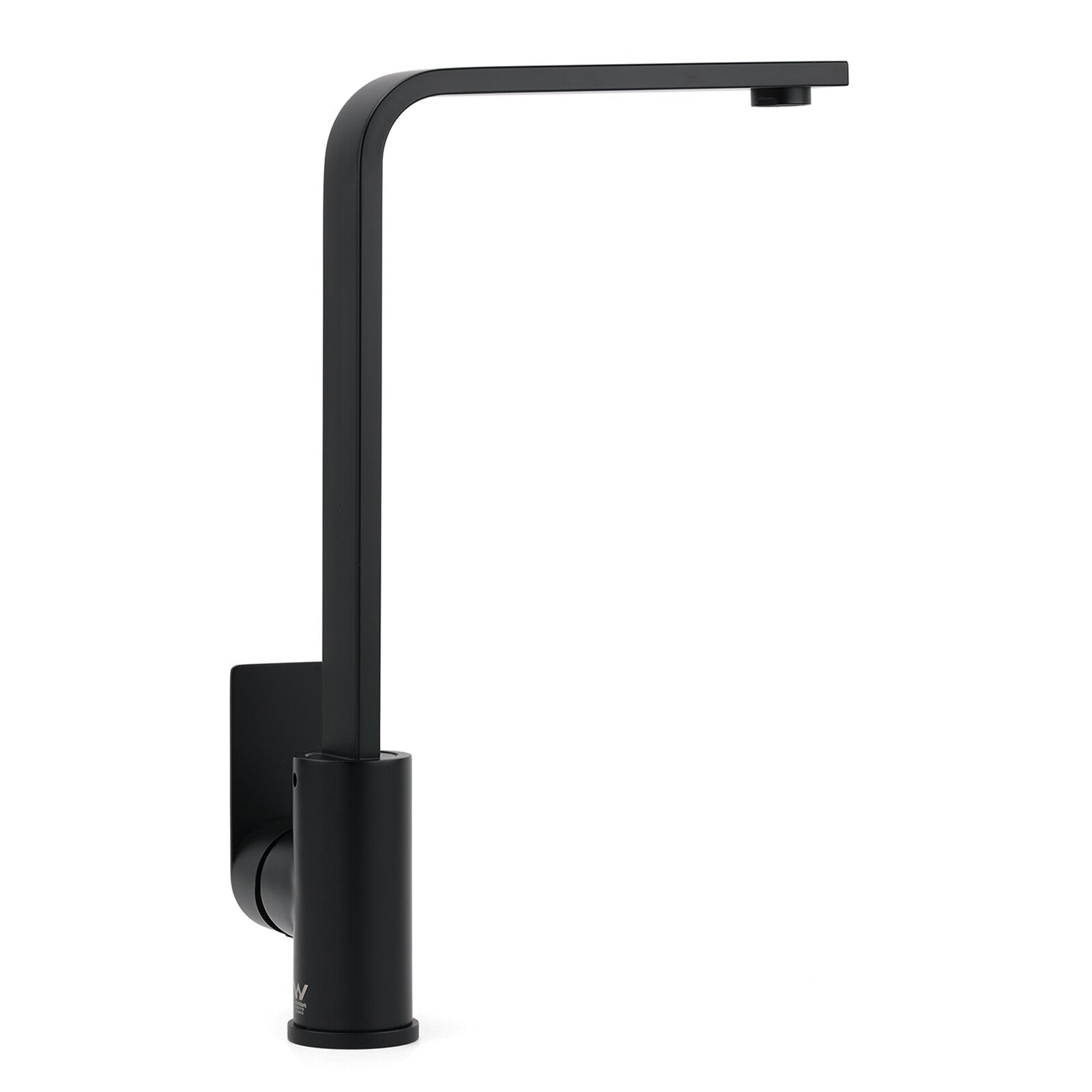 WELS Matte Black High Rise Gooseneck Kitchen Sink Laundry Mixer Faucet Tapware - Furniture > Bathroom > Shower Heads & Screens - Rivercity House & Home Co. (ABN 18 642 972 209) - Affordable Modern Furniture Australia