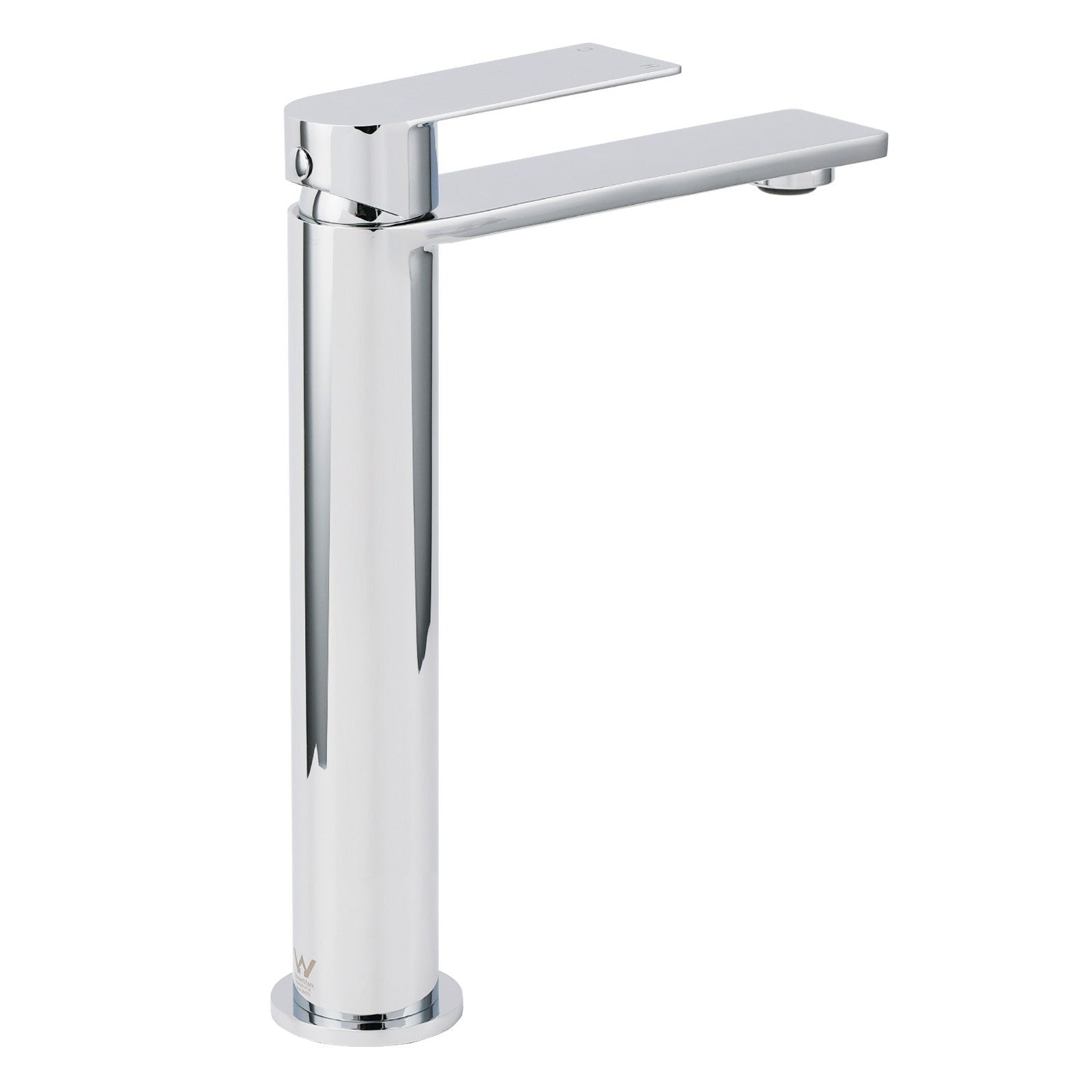 WELS Polished Chrome Tall Basin Mixer Vanity Sink Faucet Spout Laundry Flat Tap - Furniture > Bathroom > Shower Heads & Screens - Rivercity House & Home Co. (ABN 18 642 972 209) - Affordable Modern Furniture Australia