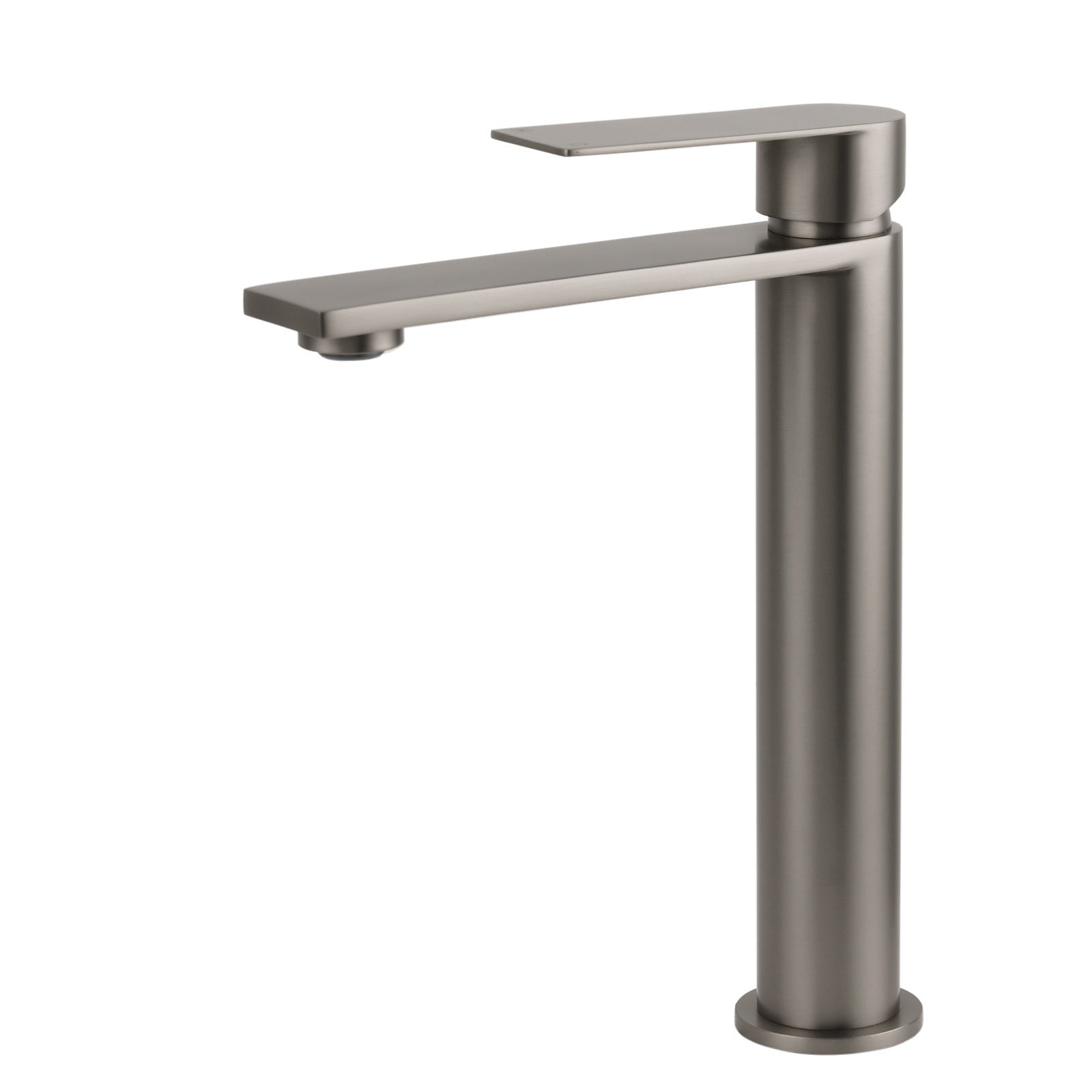 WELS Square Tall Flat Handle Basin Mixer Vanity Sink Faucet Spout Gun Metal Gey - Furniture > Bathroom > Shower Heads & Screens - Rivercity House & Home Co. (ABN 18 642 972 209) - Affordable Modern Furniture Australia