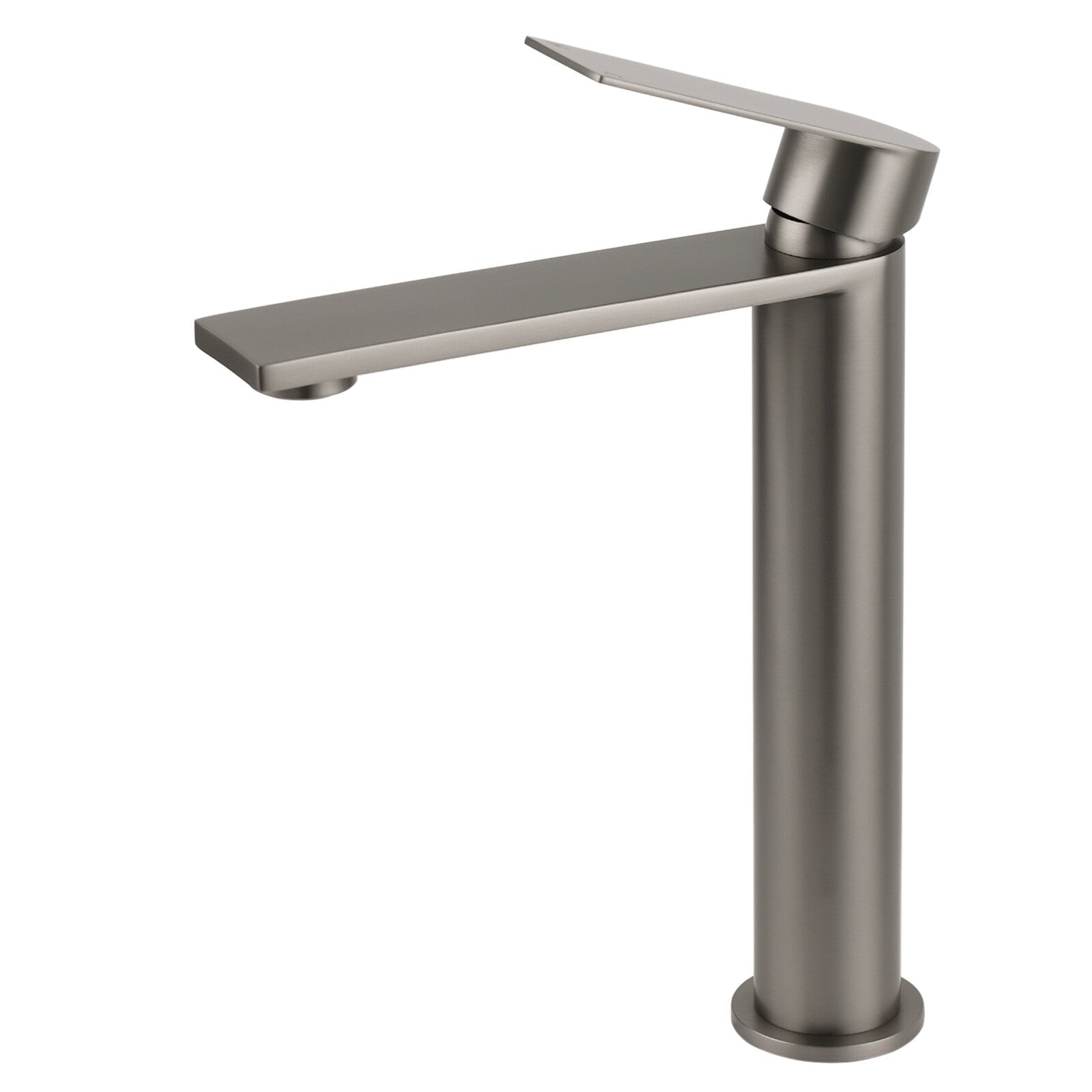 WELS Square Tall Flat Handle Basin Mixer Vanity Sink Faucet Spout Gun Metal Gey - Furniture > Bathroom > Shower Heads & Screens - Rivercity House & Home Co. (ABN 18 642 972 209) - Affordable Modern Furniture Australia