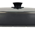 Westinghouse XL Electric Fry Pan 530x340mm Non-Stick Coating - Black
