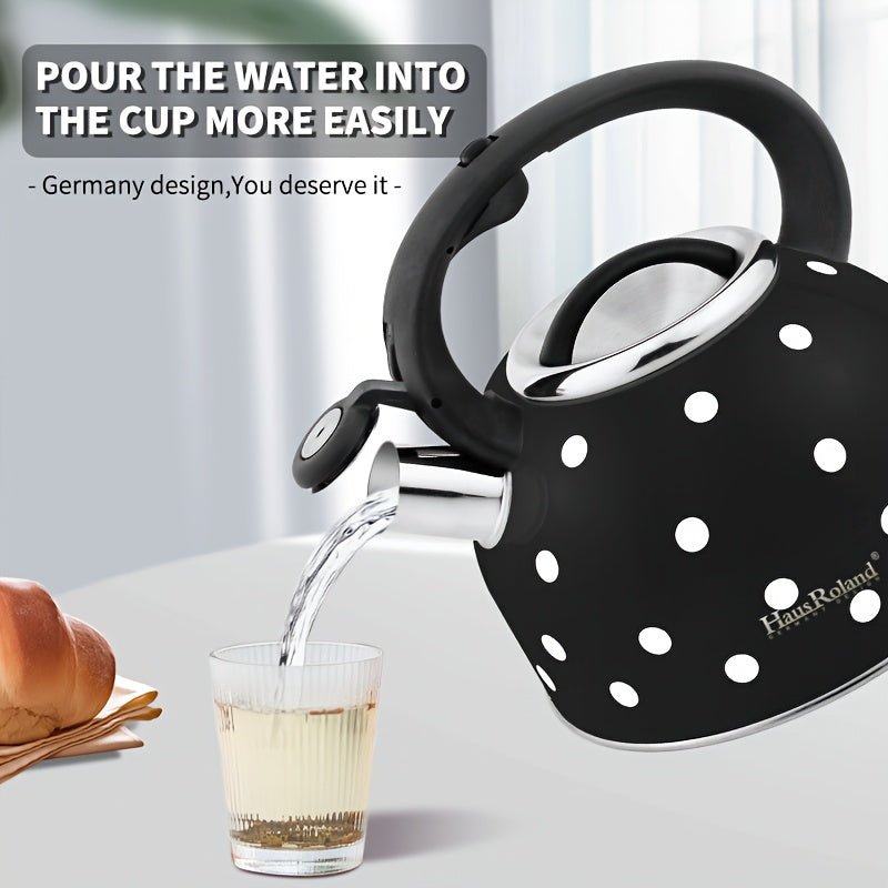 Whistling Tea Kettle Stainless Steel Stovetop (2.5L) - Appliances > Kitchen Appliances > Kettles - Rivercity House & Home Co. (ABN 18 642 972 209) - Affordable Modern Furniture Australia