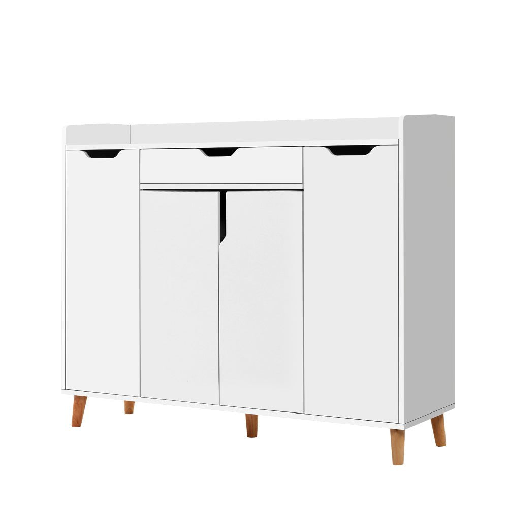White Shoe Organiser Cabinet - Furniture - Rivercity House & Home Co. (ABN 18 642 972 209) - Affordable Modern Furniture Australia