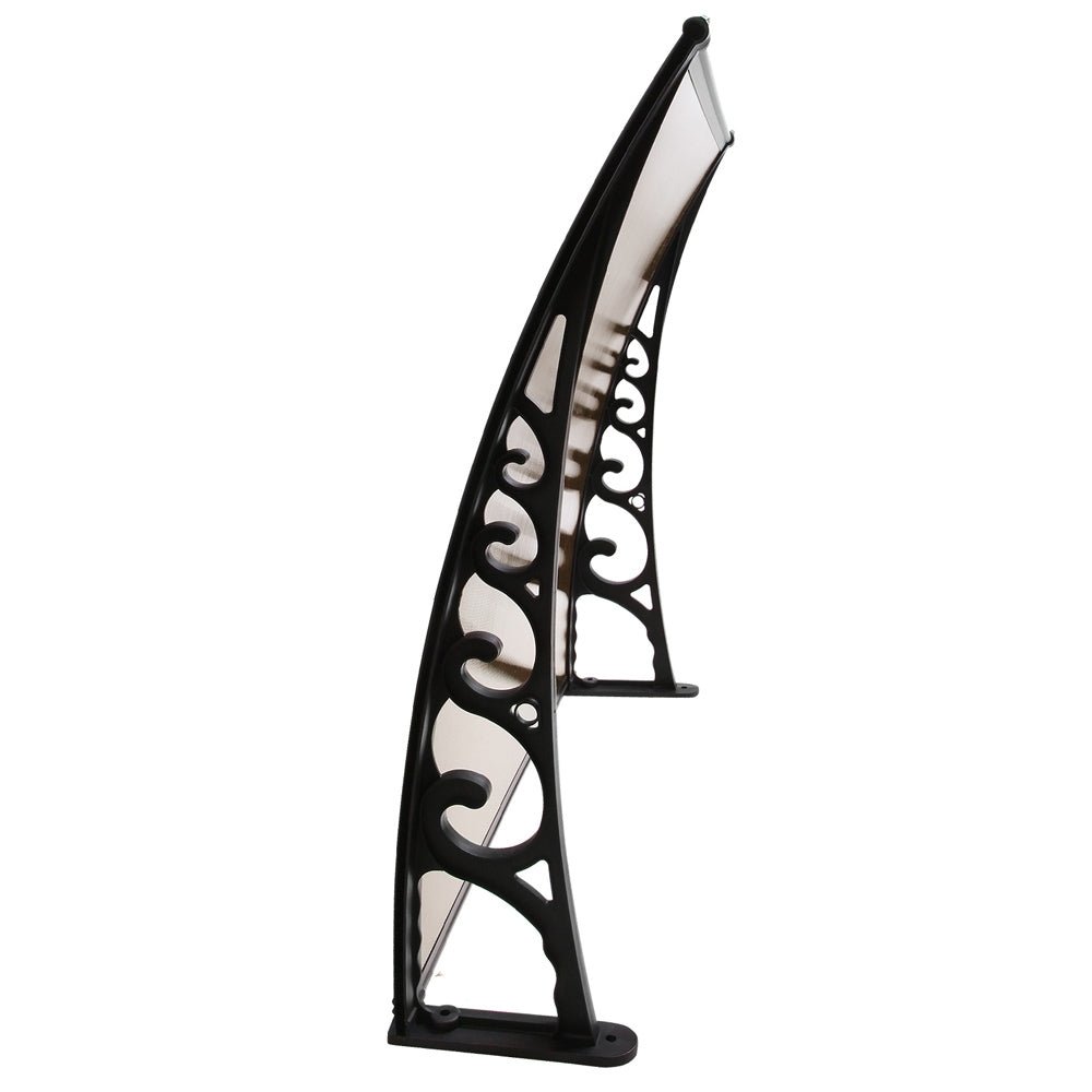 Window Awning Door Canopy 1m x 2m Brown - Home & Garden > Shading > Awnings - Rivercity House & Home Co. (ABN 18 642 972 209) - Affordable Modern Furniture Australia