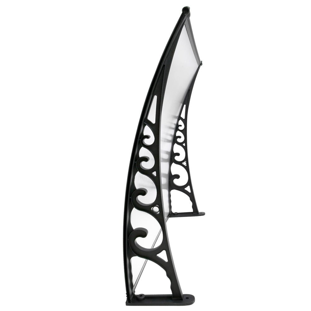 Window Awning Door Canopy 1mx2m Transparent - Home & Garden > Shading > Awnings - Rivercity House & Home Co. (ABN 18 642 972 209) - Affordable Modern Furniture Australia