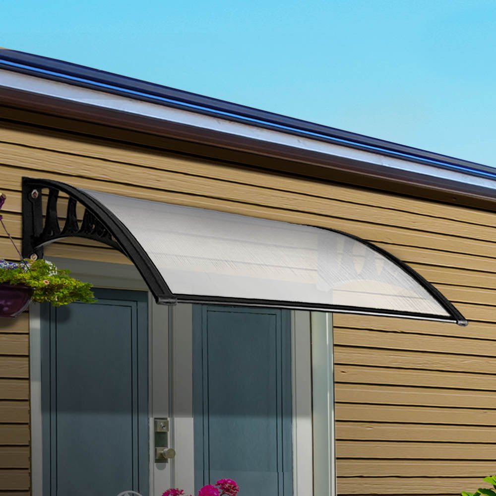 Window Door Awning 1mx1m Transparent Panel - Home & Garden > Shading > Awnings - Rivercity House & Home Co. (ABN 18 642 972 209) - Affordable Modern Furniture Australia